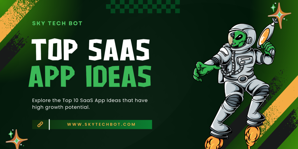 Top 10 SaaS App Ideas for 2025 – Best SaaS Startup Opportunities