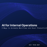 AI for Internal Operations: 3 Ways to Automate Workflows & Boost Productivity