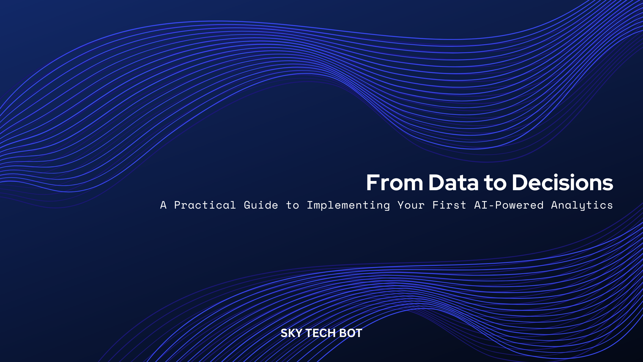 From Data to Decisions A Practical Guide to AI-Powered Analytics